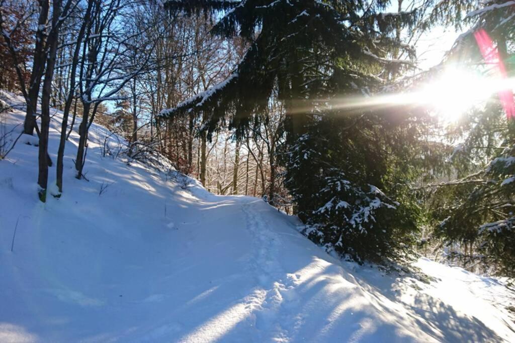 Ferienhaus Hellaberg Langenbach  Buitenkant foto